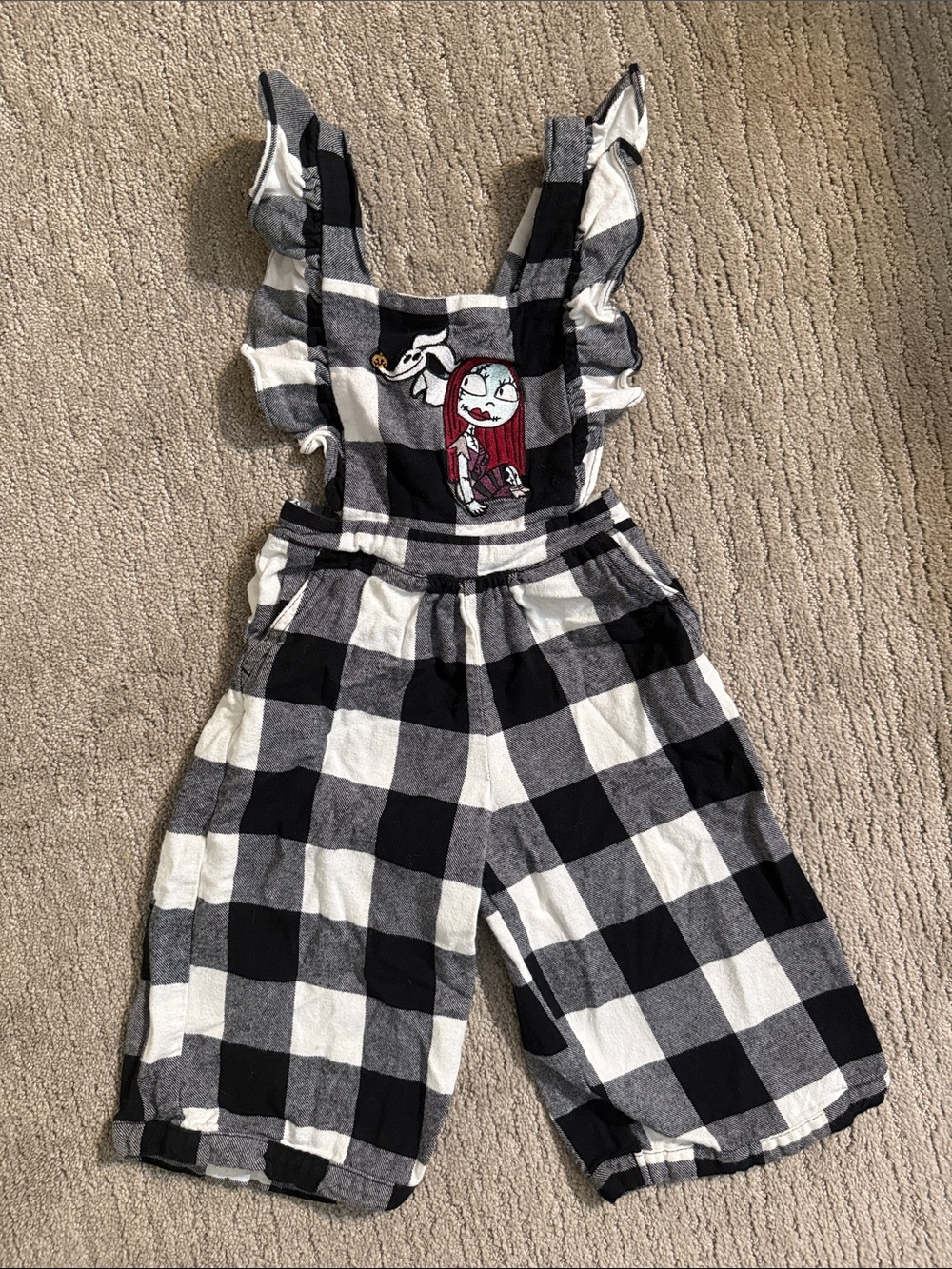 Nightmare Before Christmas x Our Universe X Disney Flannel Romper